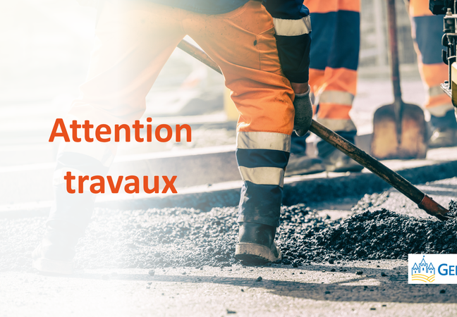 Travaux en cours sur le territoire